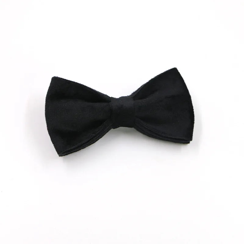 Black Velvet Dog Walking Set