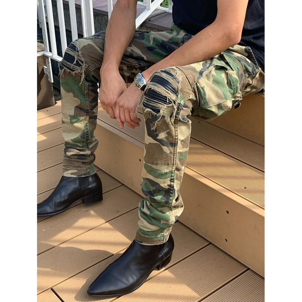 Camouflage Denim
