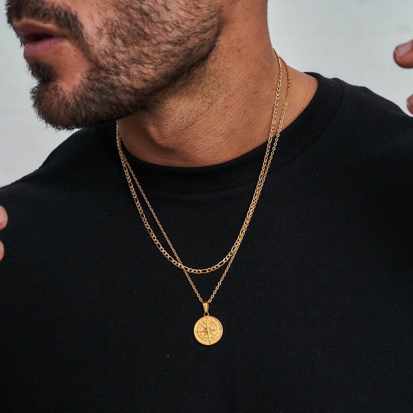 Traveler Compass Necklace