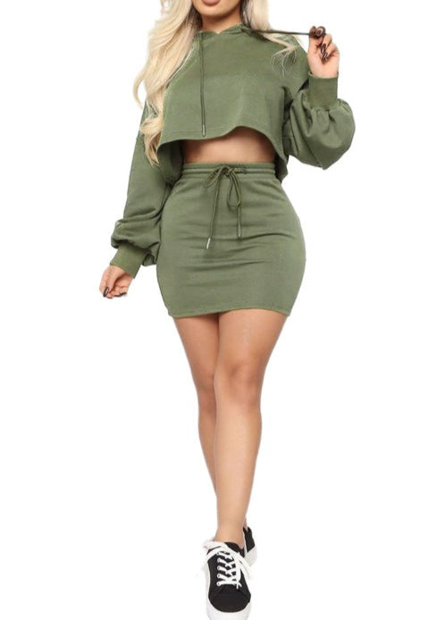 Casj Set in Green front view