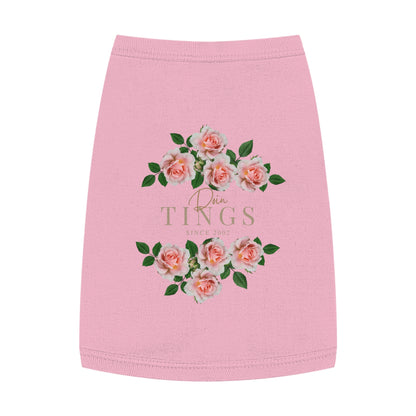 Rose Pup Tank Top