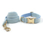 Baby Blue Velvet 5pcs Harness Set