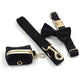 Black Velvet Harness Set