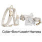 All-White Harness Set