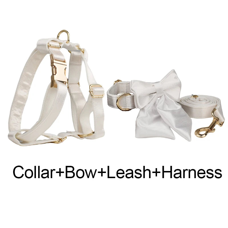 All-White Harness Set