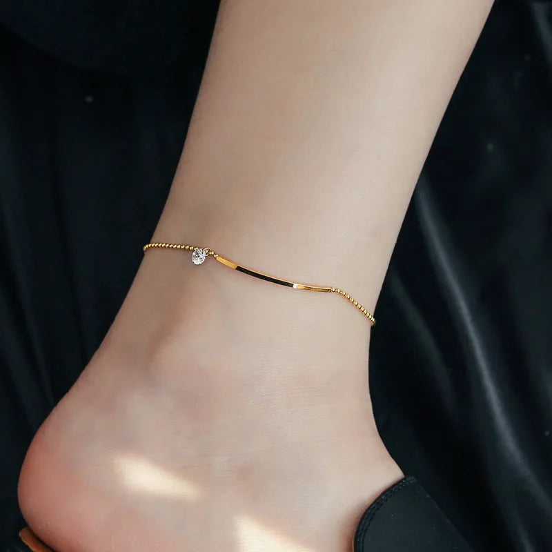 Peace Anklet