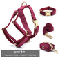 Merlot Velvet Harness Set