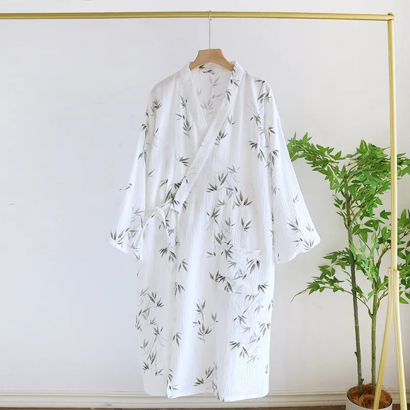 The Kyoto Breeze Kimono Robe