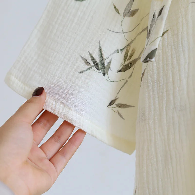 The Kyoto Breeze Kimono Robe