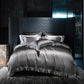 The Gilded Collection – 800TC Silk-Cotton Satin 4Pcs Bedding Set (Duvet Cover + Sheet + Pillowcases)