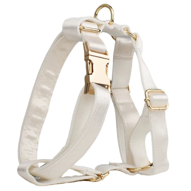 All-White Harness Set