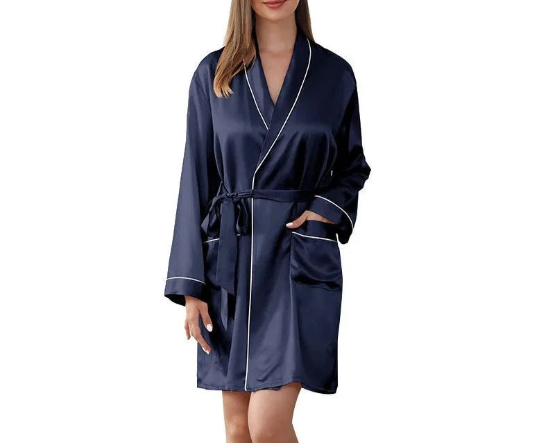 Posh Silky Robe