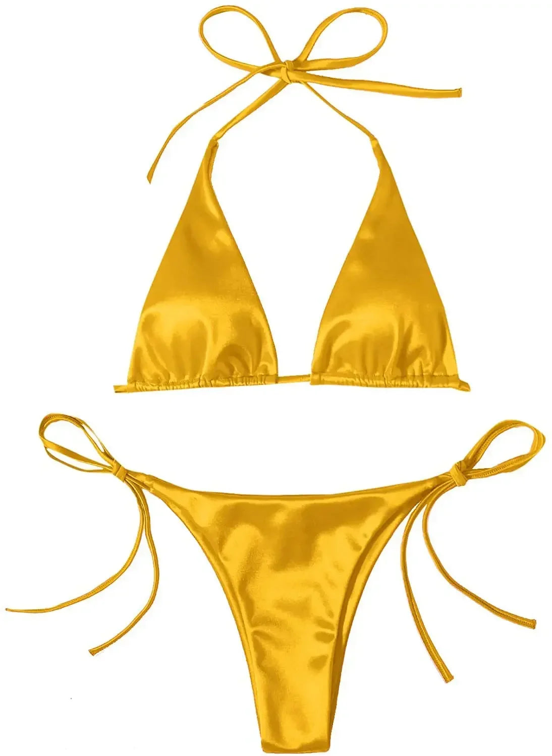 Silky Brazilian Bikini Set