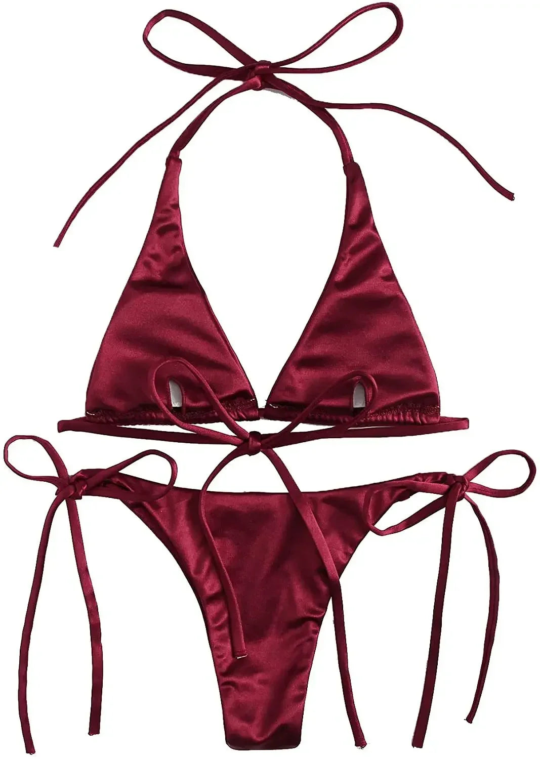 Silky Brazilian Bikini Set