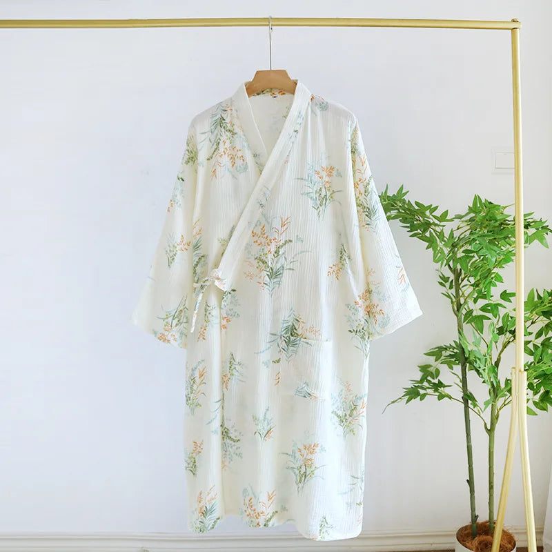 The Kyoto Breeze Kimono Robe