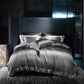 The Gilded Collection – 800TC Silk-Cotton Satin 4Pcs Bedding Set (Duvet Cover + Sheet + Pillowcases)