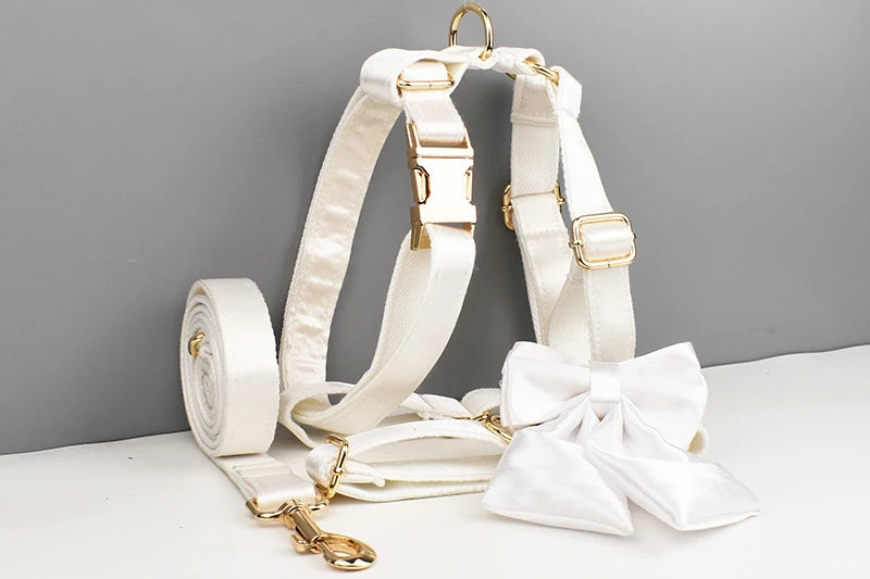 All-White Harness Set