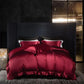 The Gilded Collection – 800TC Silk-Cotton Satin 4Pcs Bedding Set (Duvet Cover + Sheet + Pillowcases)