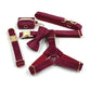 Merlot Velvet Harness Set