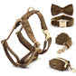 Cafe Latte Velvet Pet Collar