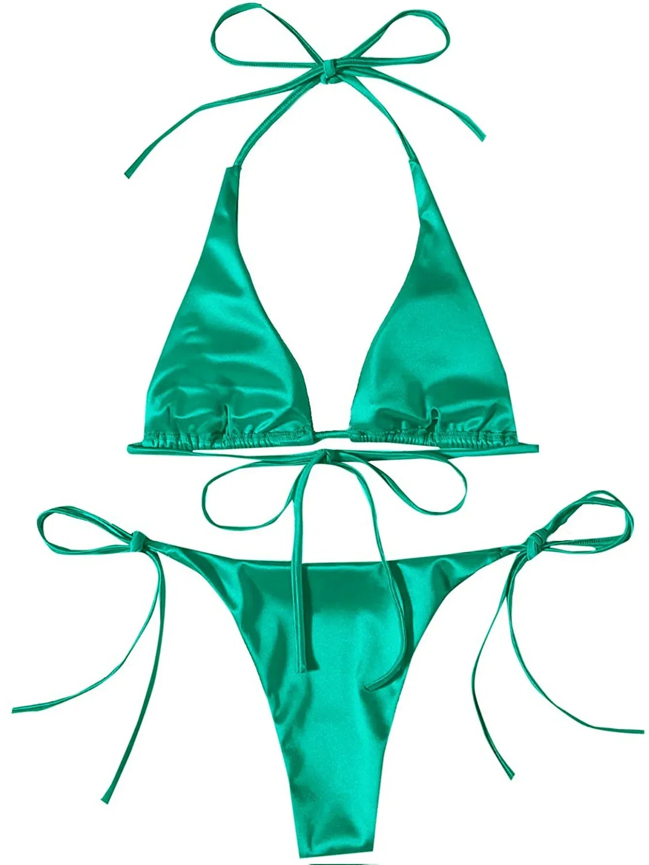 Silky Brazilian Bikini Set