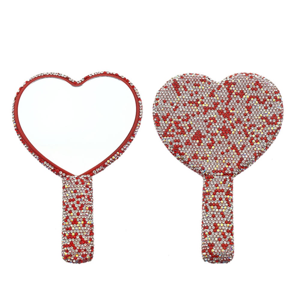 Dazzle Heart Hand Mirror