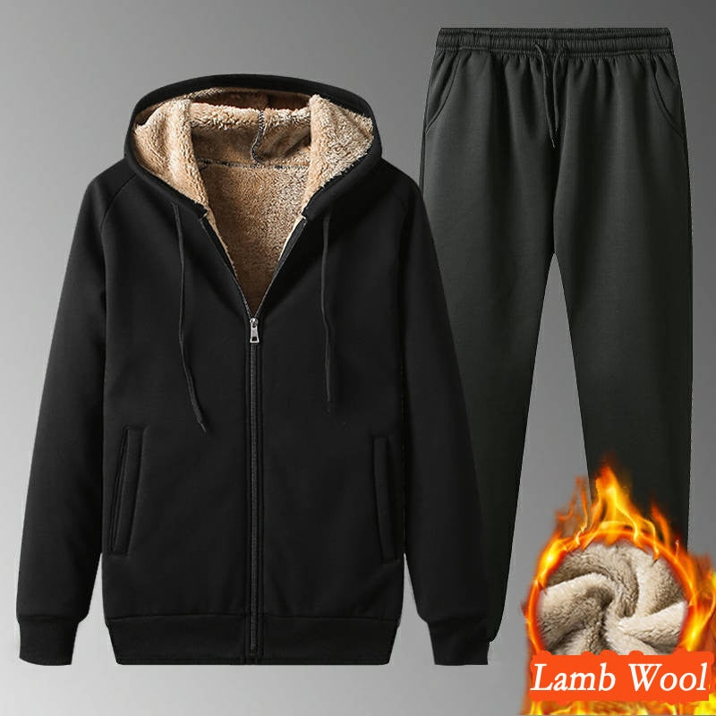 Lamb Wool Pant Suit