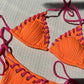 Pleated Stitch Bikini Set