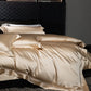 The Gilded Collection – 800TC Silk-Cotton Satin 4Pcs Bedding Set (Duvet Cover + Sheet + Pillowcases)