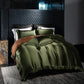 The Gilded Collection – 800TC Silk-Cotton Satin 4Pcs Bedding Set (Duvet Cover + Sheet + Pillowcases)