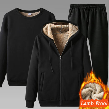 Lamb Wool Pant Suit