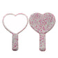 Dazzle Heart Hand Mirror