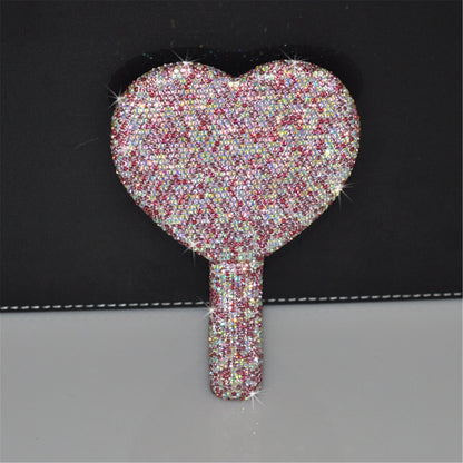 Dazzle Heart Hand Mirror