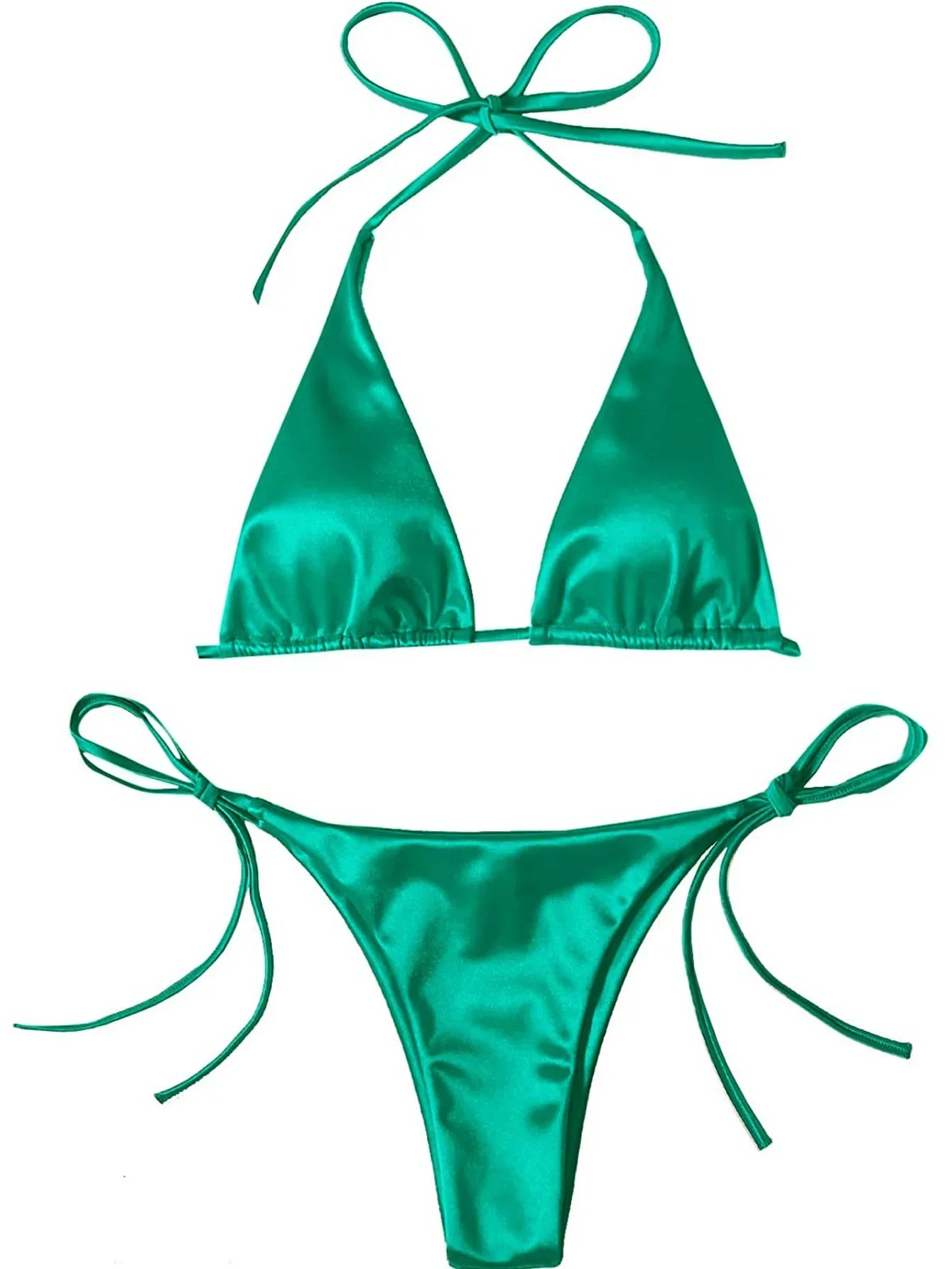 Silky Brazilian Bikini Set