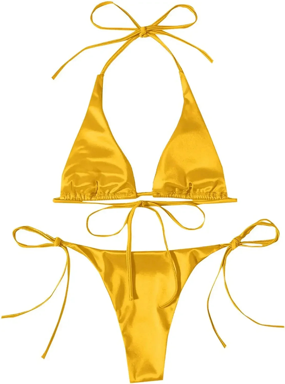 Silky Brazilian Bikini Set