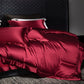 The Gilded Collection – 800TC Silk-Cotton Satin 4Pcs Bedding Set (Duvet Cover + Sheet + Pillowcases)