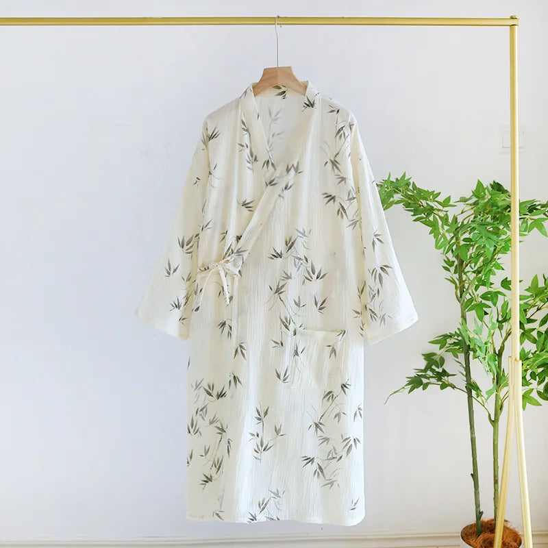 The Kyoto Breeze Kimono Robe