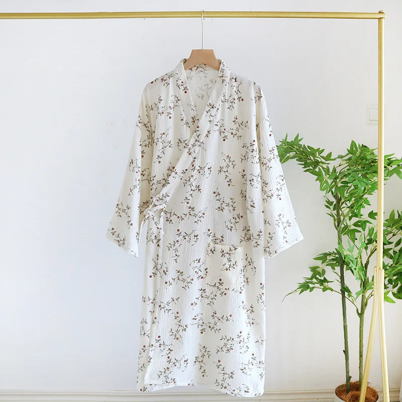 The Kyoto Breeze Kimono Robe