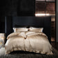 The Gilded Collection – 800TC Silk-Cotton Satin 4Pcs Bedding Set (Duvet Cover + Sheet + Pillowcases)