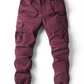 Men's casual solid color cargo pants