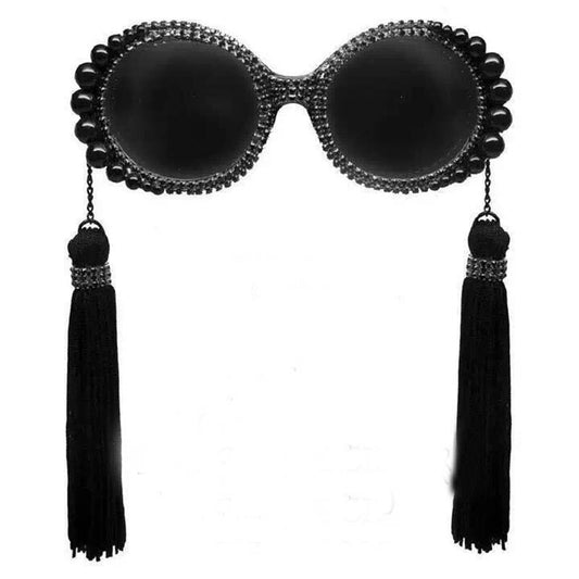 Vintage Fringed Sunglasses