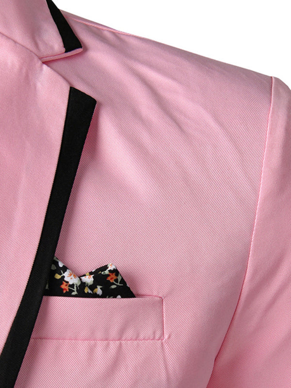 Pink Panther Blazer shoulder and pocket detail