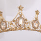 Our Champagne Crown offers a regal look suitable for any special occasion or simply for enjoying a regal grandeur in the comfort of one's own home. It is crafted from alloy and rhinestones and imported for quality assurance.
