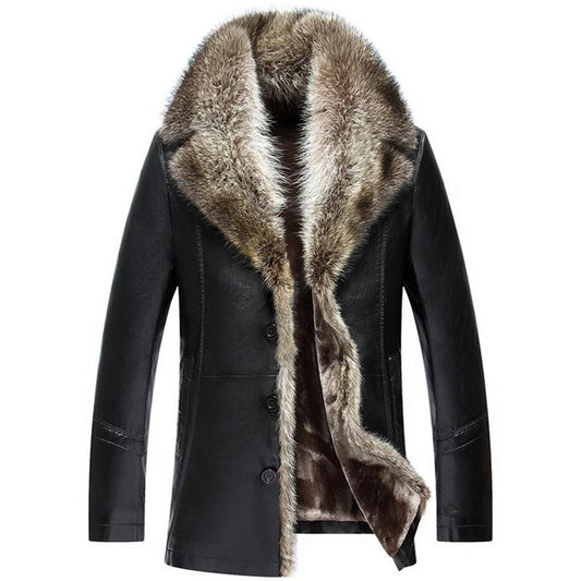 Lapel Fur Coat