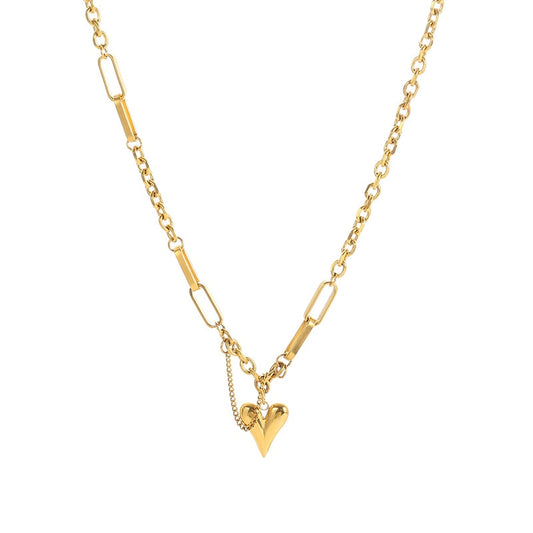 All Love Heart Necklace Gold