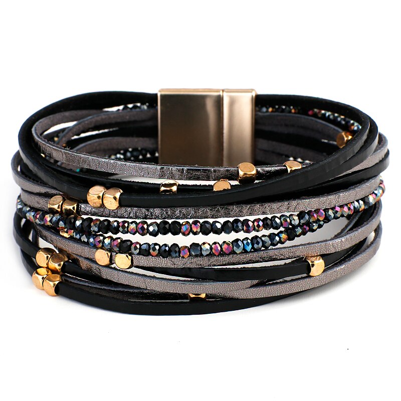 I Have Layers Bracelet Black