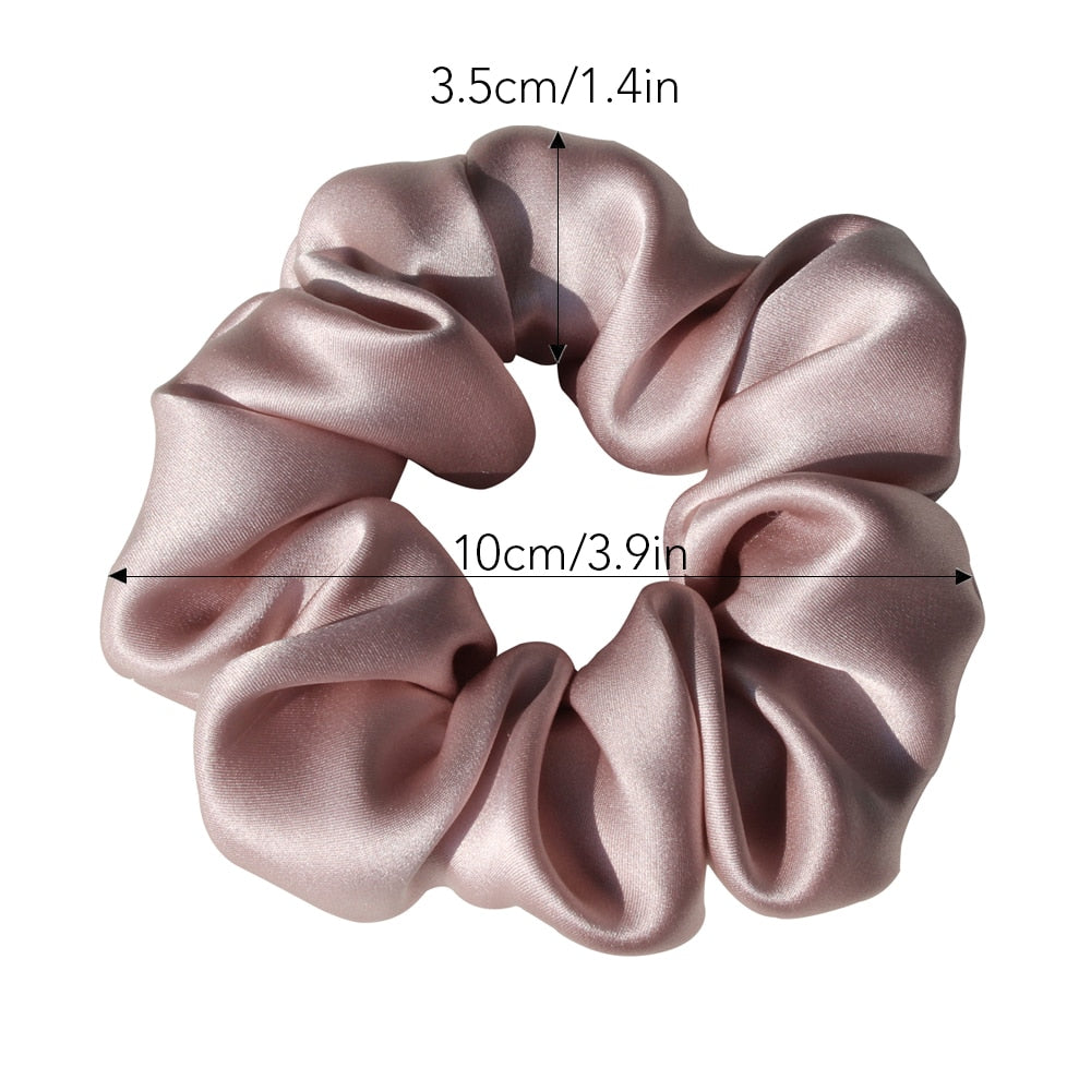 Large Silk Scrunchies