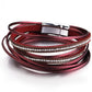 It's Metallic Bracelet in Red