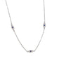 Blue Stone Evil Eye Necklace