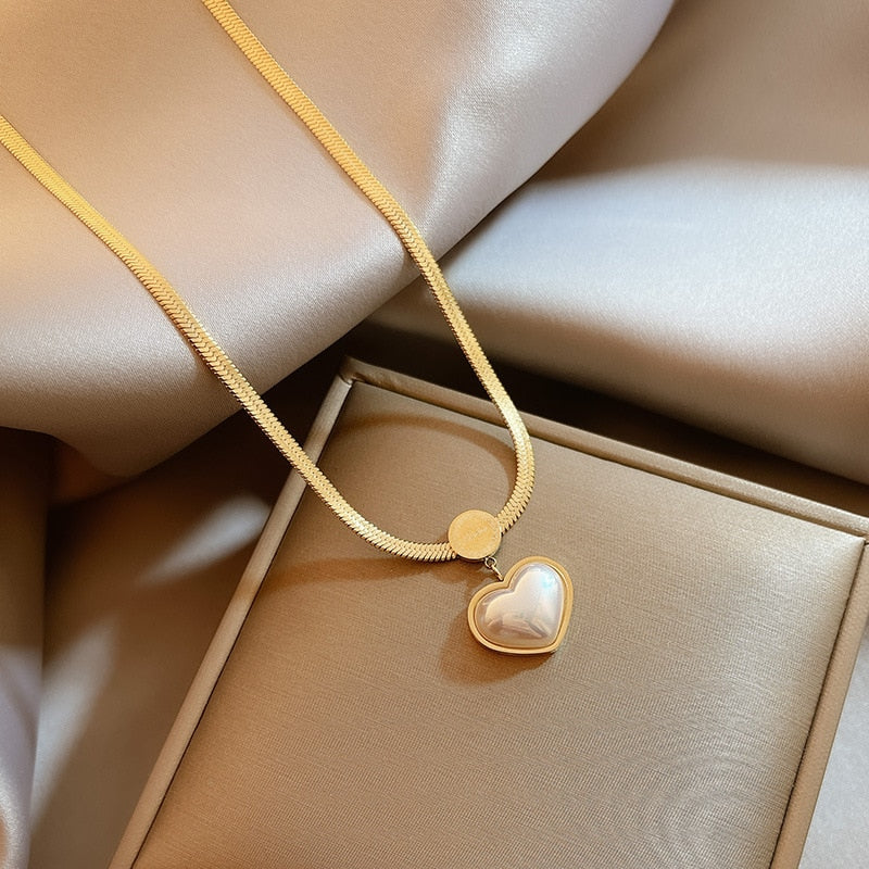 Pearl Love Necklace